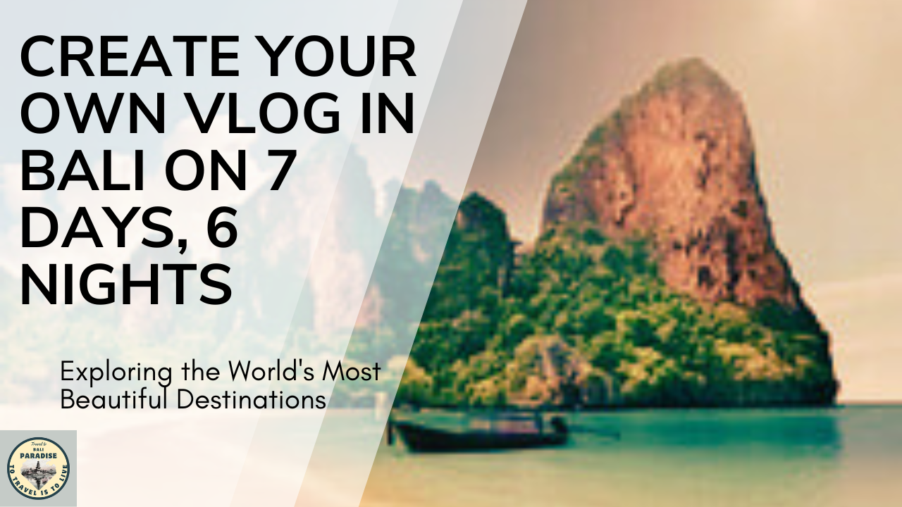 Create Your Own Vlog